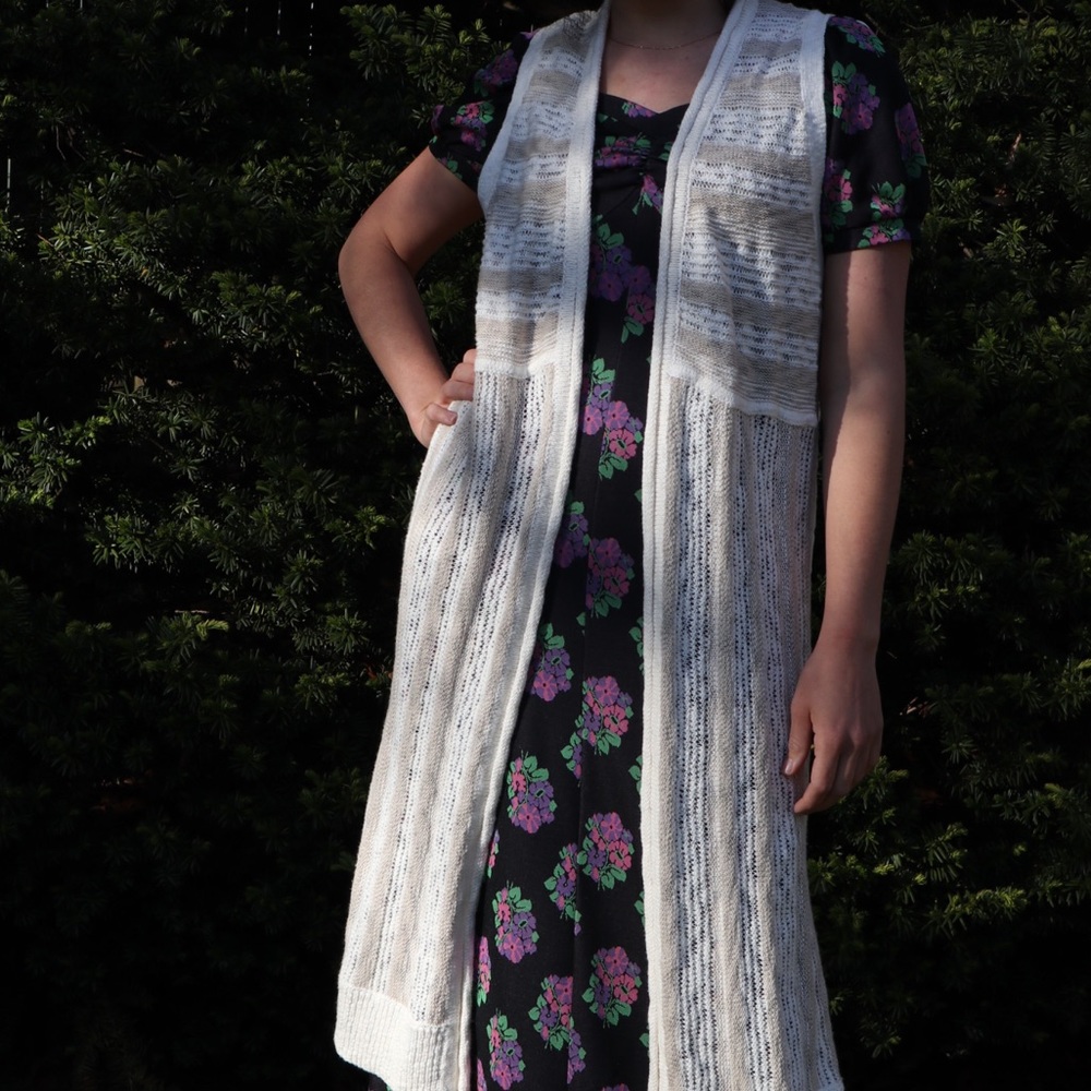 NWT Gap Long Knit Vest